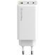 Зарядний пристрій ColorWay C101B GaN Mini 100W PD PPS 2xUSB-C + USB-A white (CW-CHS061PD-WT) CW-CHS061PD-WT фото 3