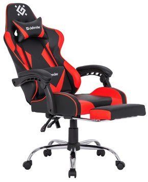 Крісло ігрове Defender Pilot Black/Red (64354) 64354 фото