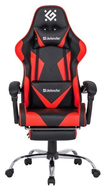 Крісло ігрове Defender Pilot Black/Red (64354) 64354 фото