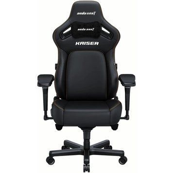 Крісло ігрове Anda Seat Kaiser 4 PVC Size XL Black (AD12YDDC-XLL-20-B-PV/C) AD12YDDC-XLL-20-B-PV/C фото