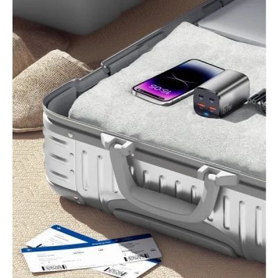 Зарядний пристрій Essager 2xUSB-C + 2xUSB 67W GaN (ECT2AC-JYB0G-Z) ECT2AC-JYB0G-Z фото