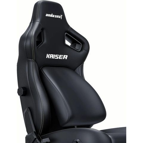 Крісло ігрове Anda Seat Kaiser 4 PVC Size XL Black (AD12YDDC-XLL-20-B-PV/C) AD12YDDC-XLL-20-B-PV/C фото