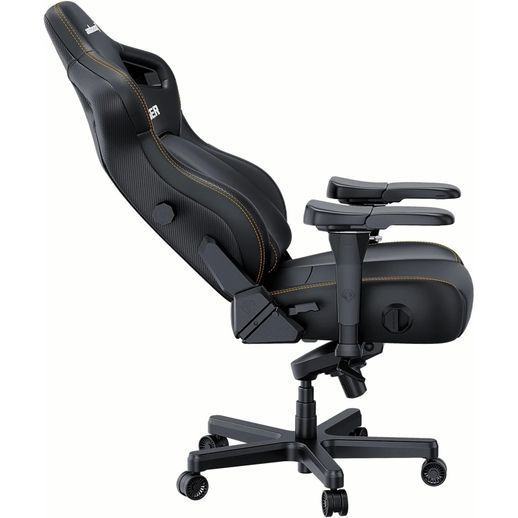 Крісло ігрове Anda Seat Kaiser 4 PVC Size XL Black (AD12YDDC-XLL-20-B-PV/C) AD12YDDC-XLL-20-B-PV/C фото