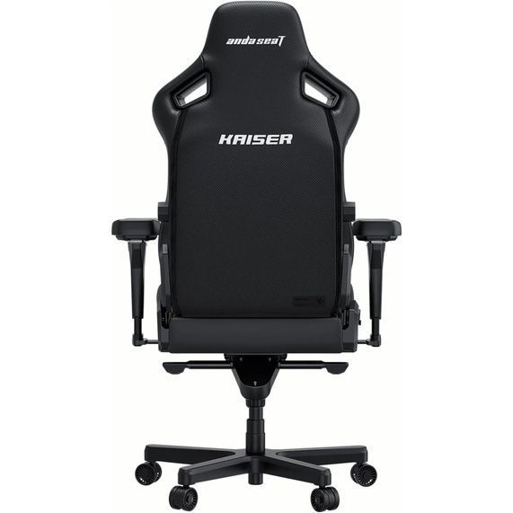 Крісло ігрове Anda Seat Kaiser 4 PVC Size XL Black (AD12YDDC-XLL-20-B-PV/C) AD12YDDC-XLL-20-B-PV/C фото