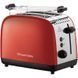 Тостер Russell Hobbs Colours Plus 1600Вт, підігрів, розморожування, метал., червоний 26554-56 фото 11