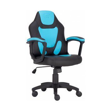 Крісло ігрове GT Racer X-1414 Black/Light Blue X-1414 Black/Light Blue фото