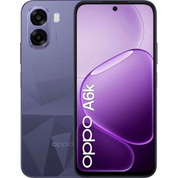 Мобільний телефон Oppo A6k 4/256GB Crystal Violet (OFCPH2891_VIOLET) OFCPH2891_VIOLET фото