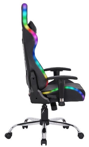Крісло ігрове Defender Ultimate RGB Black (64355) 64355 фото