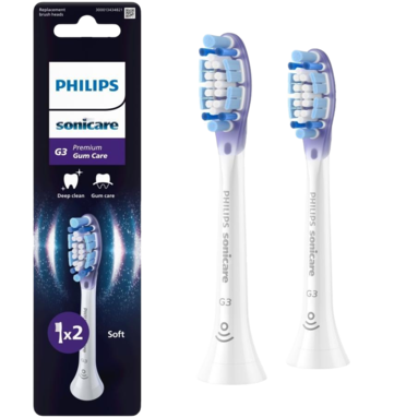 Зубна електрощітка PHILIPS HX9052/87 насадки Premium Gum Care 2 шт HX9052/87 фото