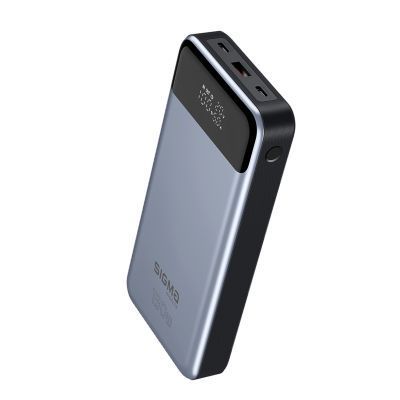 Батарея універсальна Sigma X-power SI30A7QLX 30000mAh, PD/130W, LED, cable 100w, silver (4827798479117) 4827798479117 фото