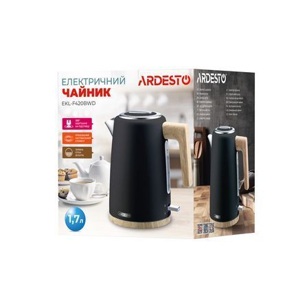 Електрочайник Ardesto EKL-F420BWD EKL-F420BWD фото