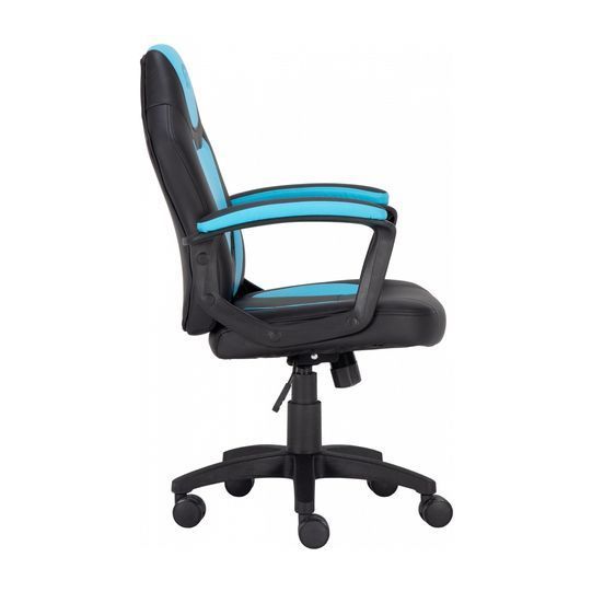 Крісло ігрове GT Racer X-1414 Black/Light Blue X-1414 Black/Light Blue фото
