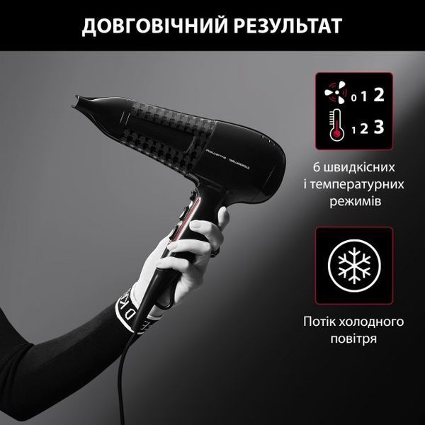 Фен Rowenta x Karl Lagerfeld Powerline CV591LF0 CV591LF0 фото