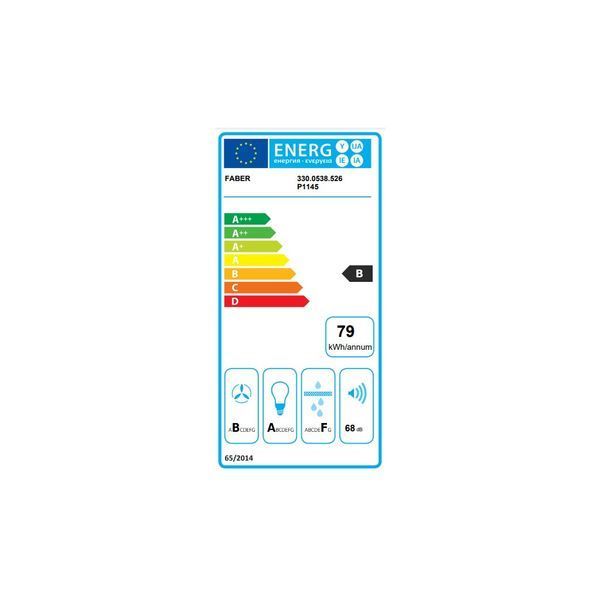 Витяжка кухонна Faber Steelmax Ev8 Led Bk A80 330.0538.526 фото