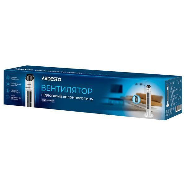 Вентилятор ARDESTO колонний FNT-R36X1W FNT-R36X1W фото