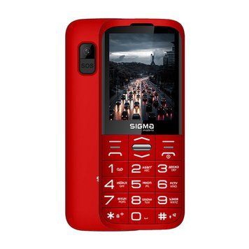 Мобільний телефон Sigma Comfort 50 Red 4827798121825 фото
