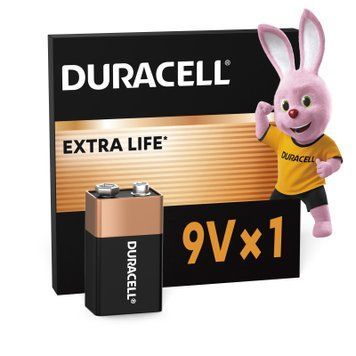 Батарейка Duracell 9V лужна 1шт. в упаковці (5000394066267 / 81483681) 5000394066267 / 81483681 фото