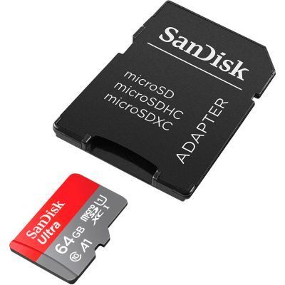 Карта пам'яті SanDisk 64GB microSD Class 10 A1 R-140 (SDSQUAB-064G-GN6IA) SDSQUAB-064G-GN6IA фото
