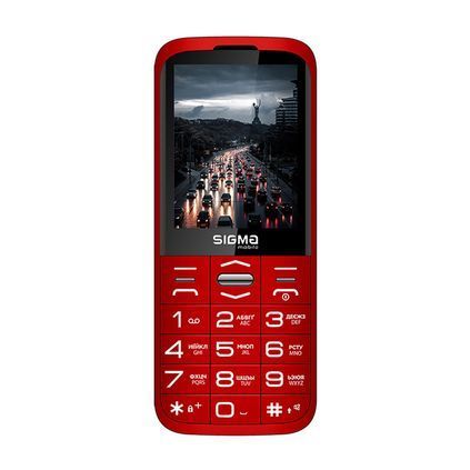 Мобільний телефон Sigma Comfort 50 Red 4827798121825 фото
