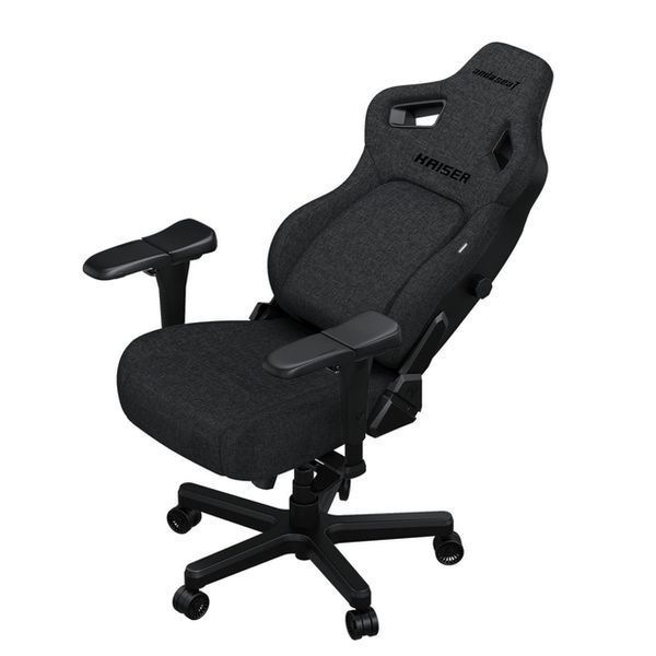 Крісло ігрове Anda Seat Kaiser 4 Fabric Size XL Dark Grey (AD12YDDC-XLL-20-GB-CF) AD12YDDC-XLL-20-GB-CF фото