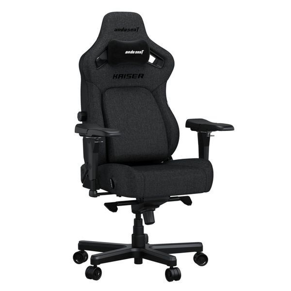 Крісло ігрове Anda Seat Kaiser 4 Fabric Size XL Dark Grey (AD12YDDC-XLL-20-GB-CF) AD12YDDC-XLL-20-GB-CF фото