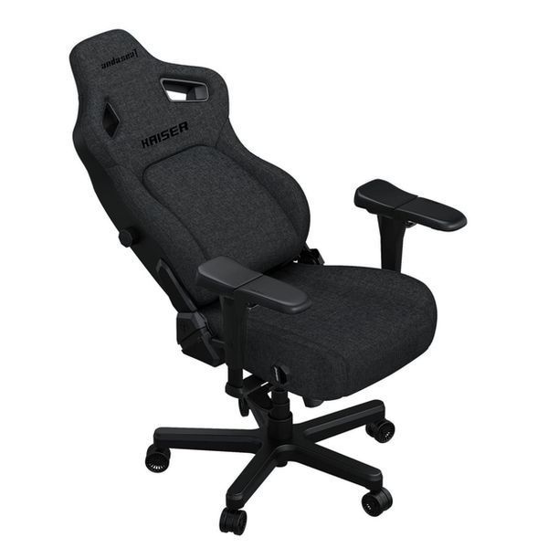 Крісло ігрове Anda Seat Kaiser 4 Fabric Size XL Dark Grey (AD12YDDC-XLL-20-GB-CF) AD12YDDC-XLL-20-GB-CF фото