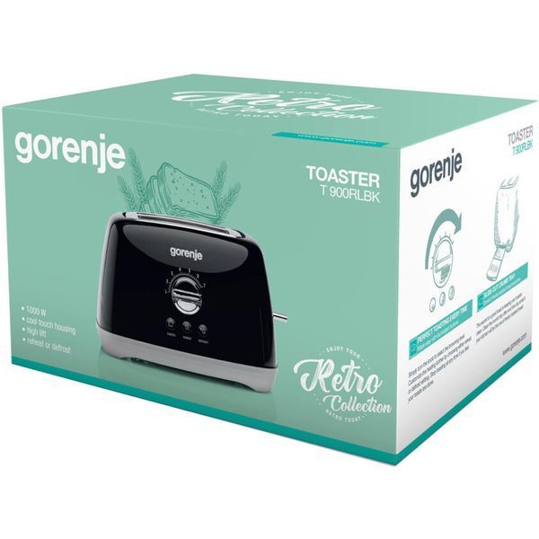 Тостер Gorenje T900RLBK T900RLBK фото
