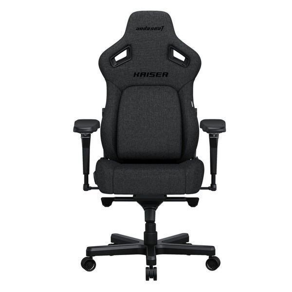 Крісло ігрове Anda Seat Kaiser 4 Fabric Size XL Dark Grey (AD12YDDC-XLL-20-GB-CF) AD12YDDC-XLL-20-GB-CF фото
