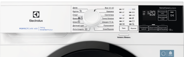 Пральна машина ELECTROLUX EWS6406BU 914342440 фото