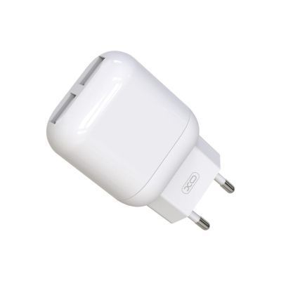 Зарядний пристрій XO 2xUSB 2.4A + cable USB to Lightning white (L78-L-WH) L78-L-WH фото