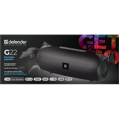 Акустична система Defender G22 Black (65122) 65122 фото