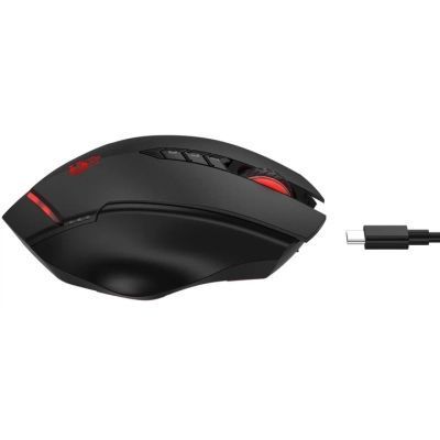 Мишка A4Tech Bloody R80 Plus Wireless/USB Black Skull (4711421003018) 4711421003018 фото