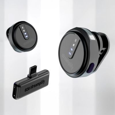 Мікрофон Streamplify MIC GO-48-WL Black (SPML-MG1C051.11) SPML-MG1C051.11 фото