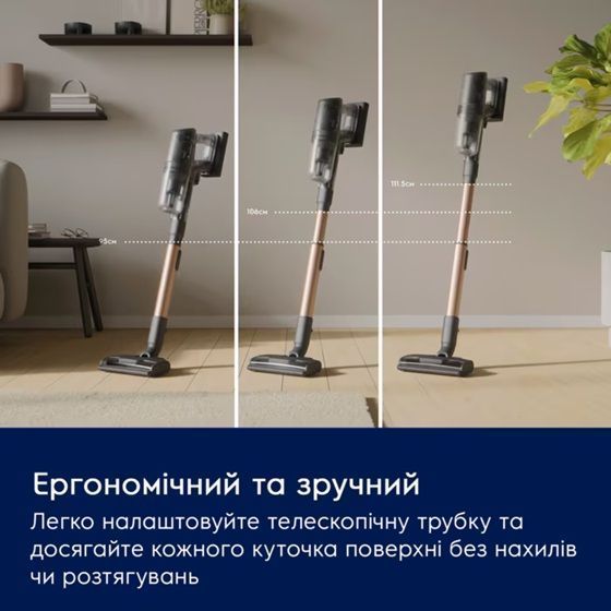 Пилосос акумуляторний ELECTROLUX EP83HB25UV 900402306 фото