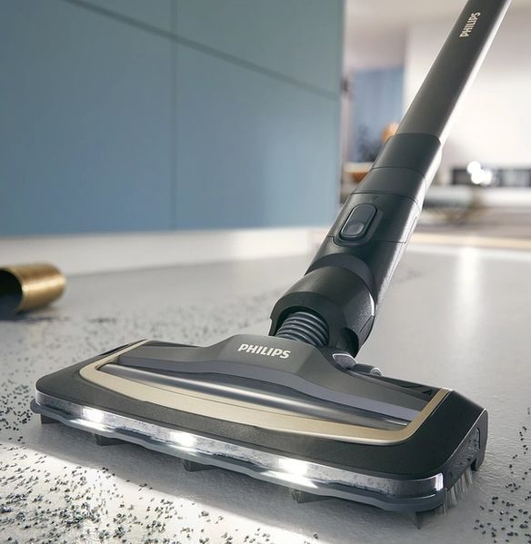 Пилосос Philips безпровідний AquaTrio, 9000 Series вологе прибирання, конт пил -0.42л, автон. робота XW9463/10 фото