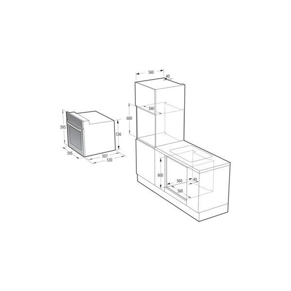 Духова шафа Gorenje BO6615E01B BO6615E01B фото