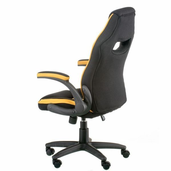 Крісло ігрове Special4You Prime black/yellow (000003638) 000003638 фото