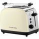 Тостер Russell Hobbs Colours Plus 1600Вт, підігрів, розморожування, метал., бежевий 26551-56 фото 12