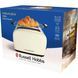 Тостер Russell Hobbs Colours Plus 1600Вт, підігрів, розморожування, метал., бежевий 26551-56 фото 10