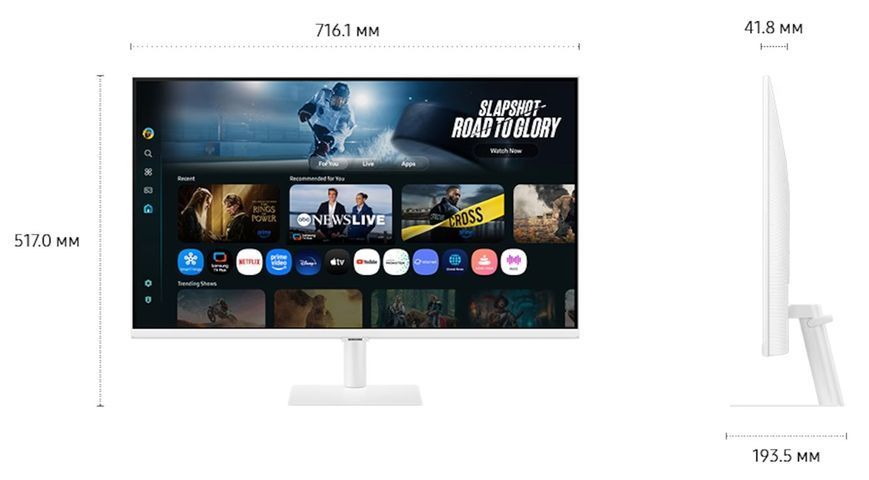 Монітор Samsung LS32FM703UIXUA LS32FM703UIXUA фото