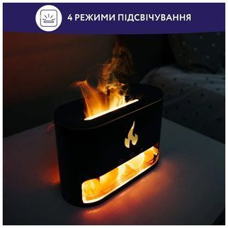 Зволожувач повітря Neor FLAME AROMA 25ML10 BK FLAME AROMA 25ML10 BK фото