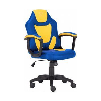 Крісло ігрове GT Racer X-1414 Blue/Yellow X-1414 Blue/Yellow фото