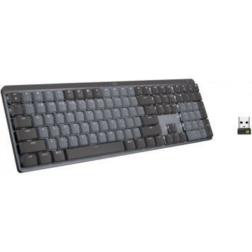 Клавіатура Logitech MX Mechanical Wireless Illuminated Performance UA Graphite (920-010759) 920-010759 фото