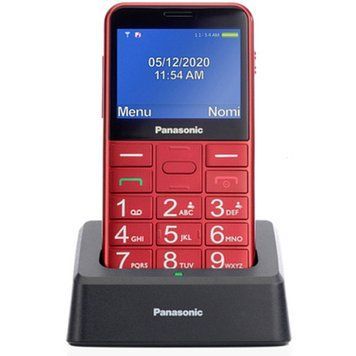Мобільний телефон Panasonic KX-TU155 Red KX-TU155EXRN фото