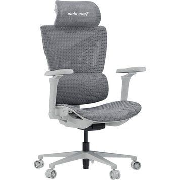 Крісло ігрове AndaSeat X-Air Pro Size XL Mesh Gray (AD-WY-01-GGF-G01) AD-WY-01-GGF-G01 фото