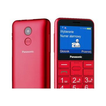 Мобільний телефон Panasonic KX-TU155 Red KX-TU155EXRN фото