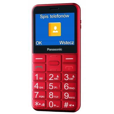 Мобільний телефон Panasonic KX-TU155 Red KX-TU155EXRN фото