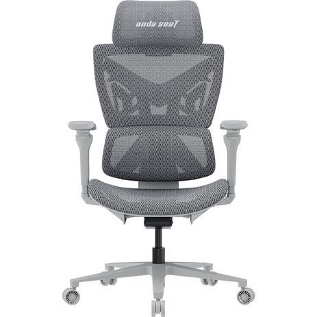 Крісло ігрове AndaSeat X-Air Pro Size XL Mesh Gray (AD-WY-01-GGF-G01) AD-WY-01-GGF-G01 фото