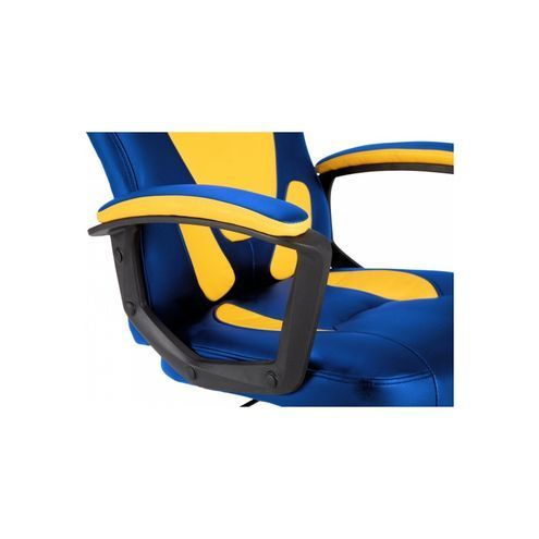 Крісло ігрове GT Racer X-1414 Blue/Yellow X-1414 Blue/Yellow фото