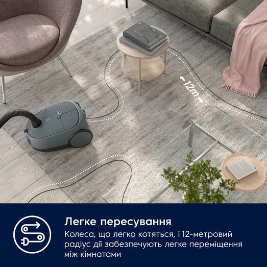 Пилосос Electrolux мішковий EB61C1OG EB61C1OG фото